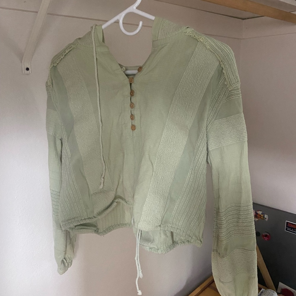 Light Green Women's Top